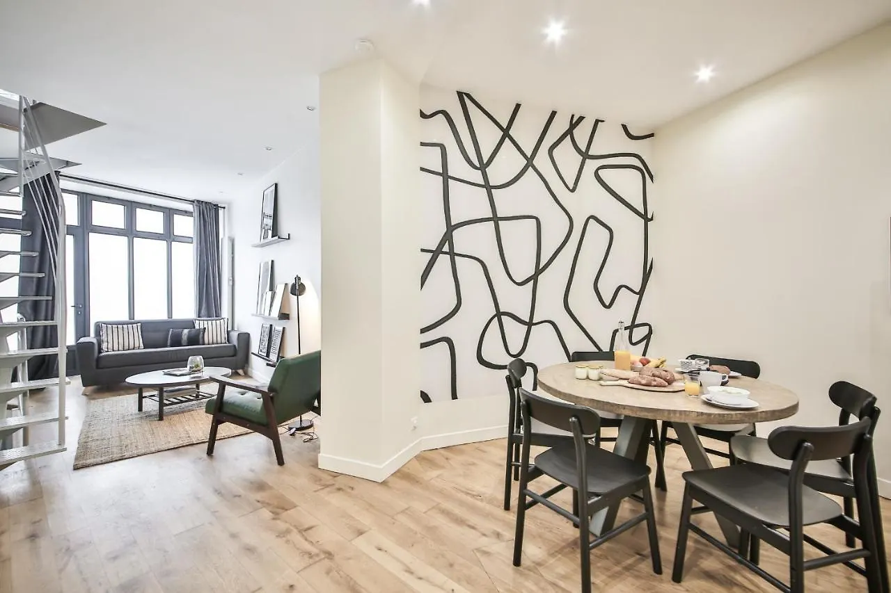 New Triplex 6Pers#Etoile#Porte Maillot#Porte Champerret Paris Apartamento